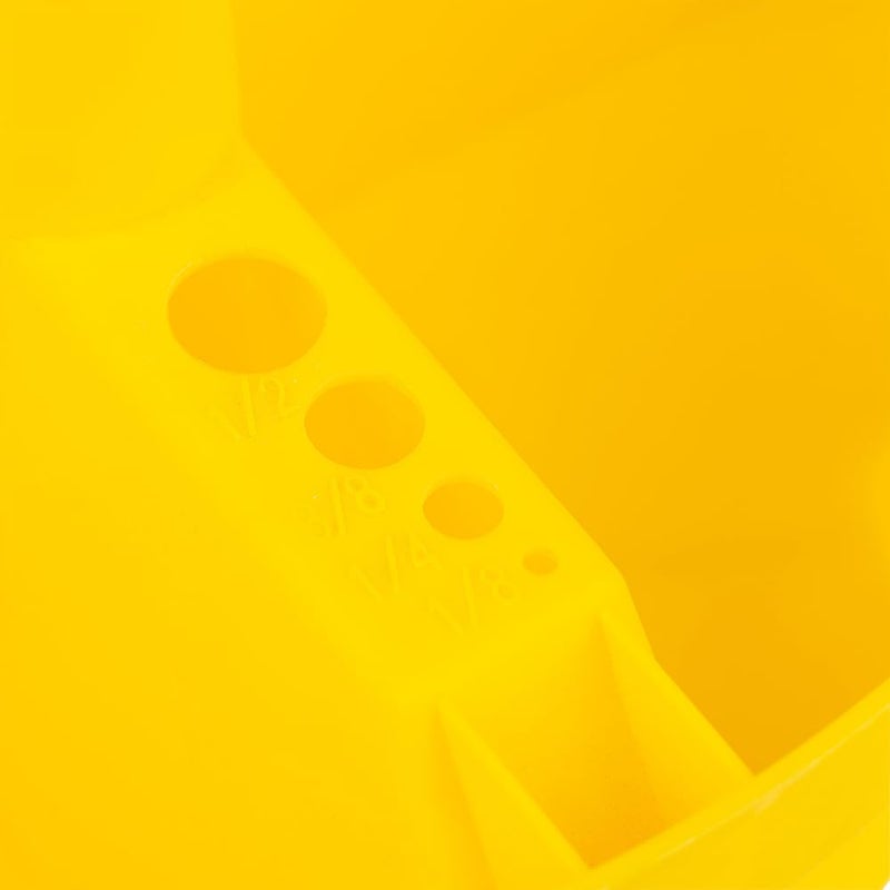 Bucket Boss - Bucket Stacker Small Parts Organizer, Bucket Organization (15051) , Yellow - Image 5